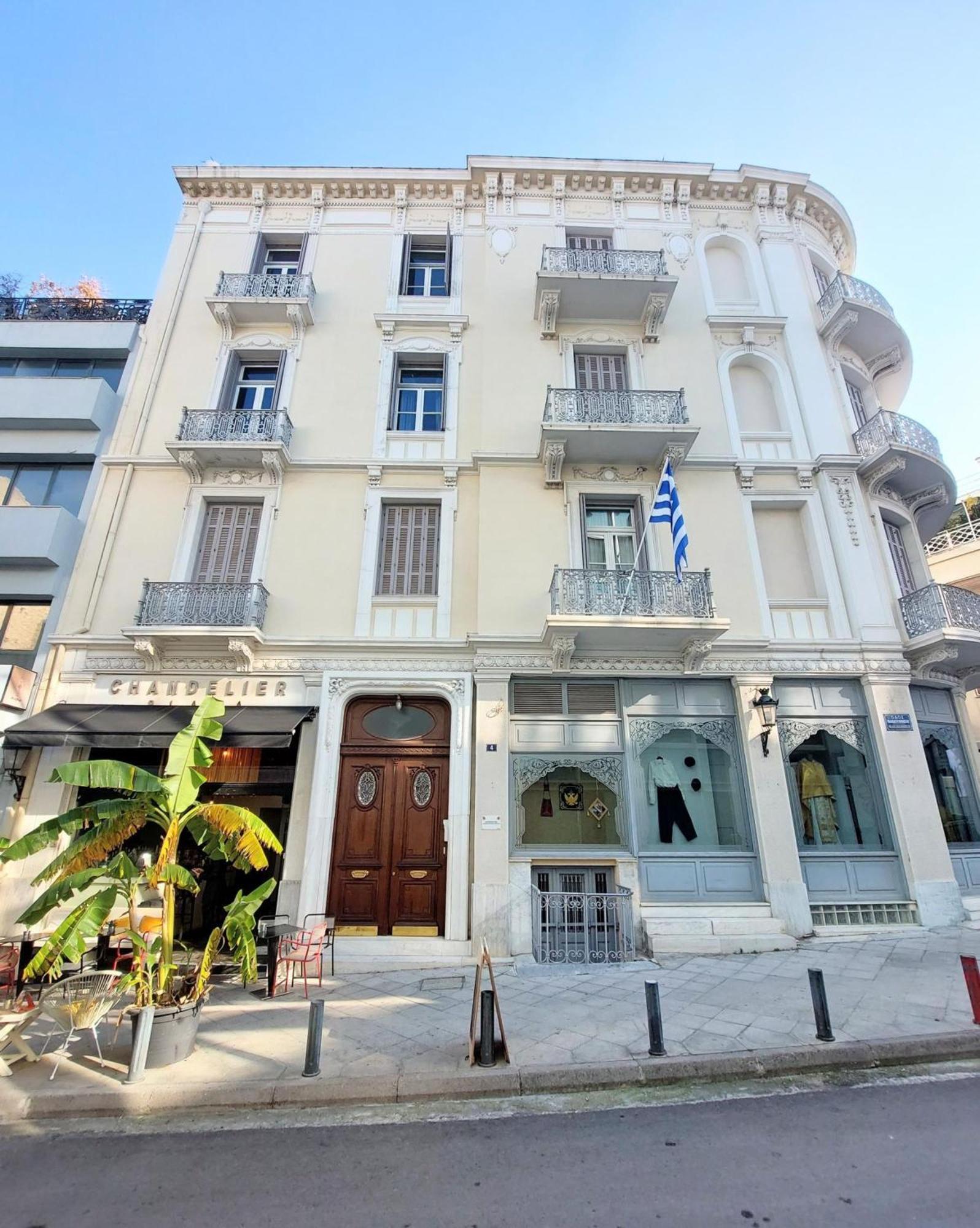 Elegant Apartment Under The Acropolis Atenas Exterior foto